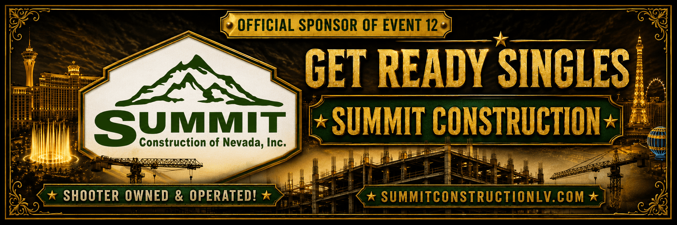 Summit Construction — Event sponsor banner
