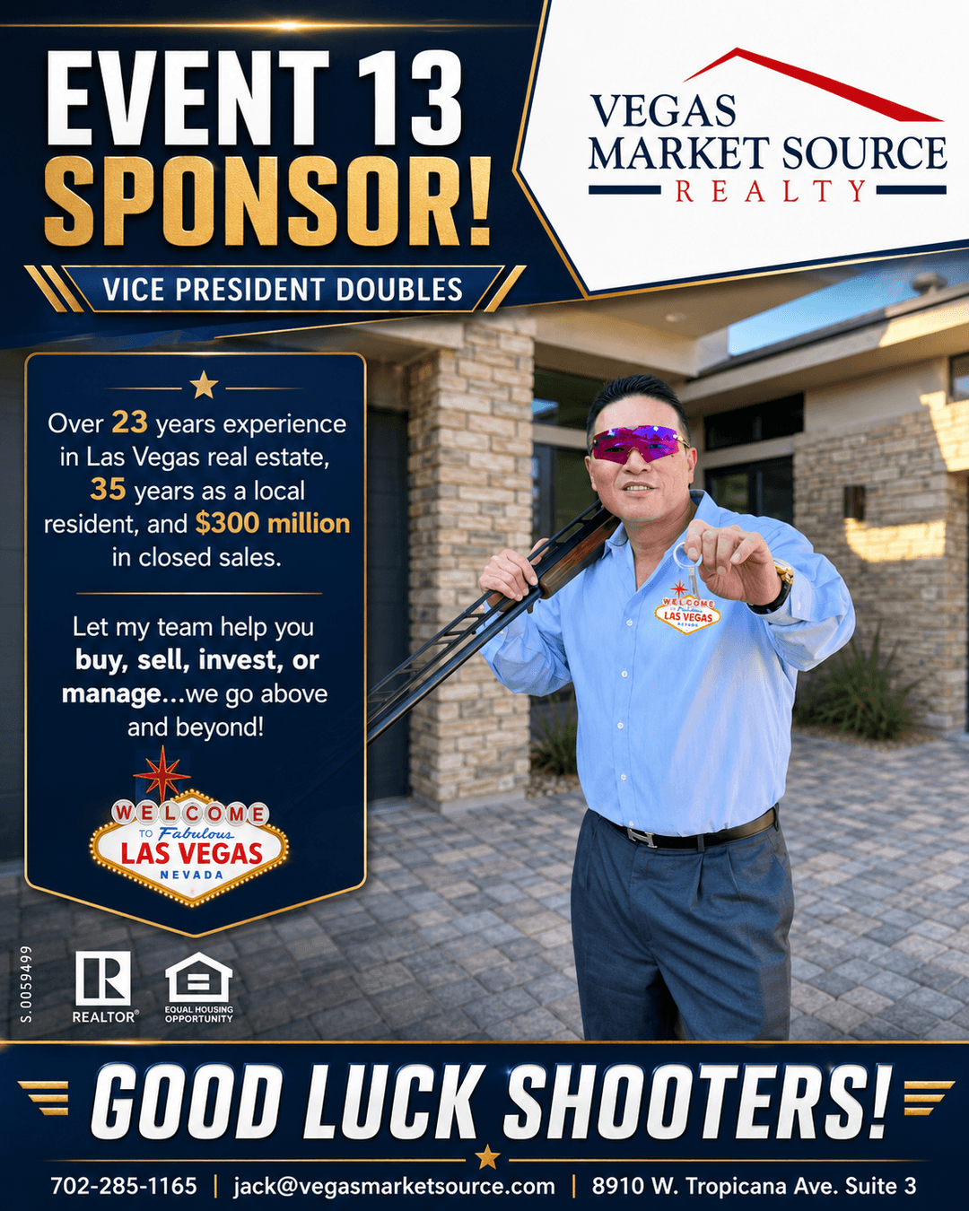 Vegas Market Source Realty — full sponsor ad for Vice President Doubles