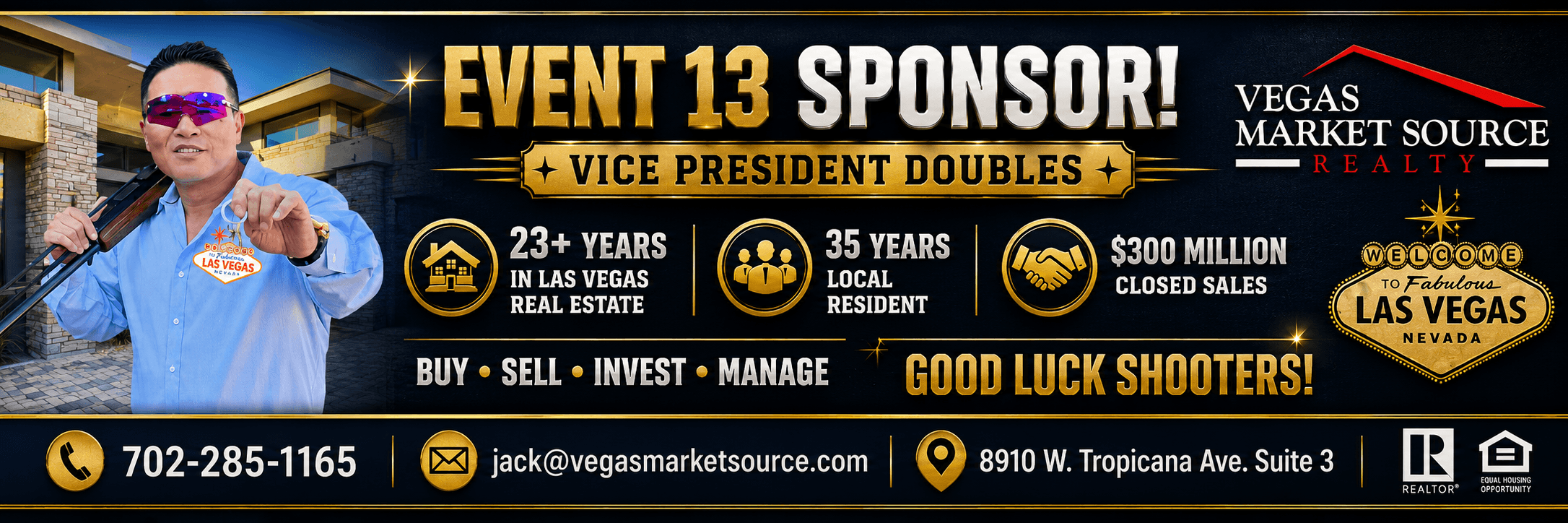 Vegas Market Source Realty — Event sponsor banner