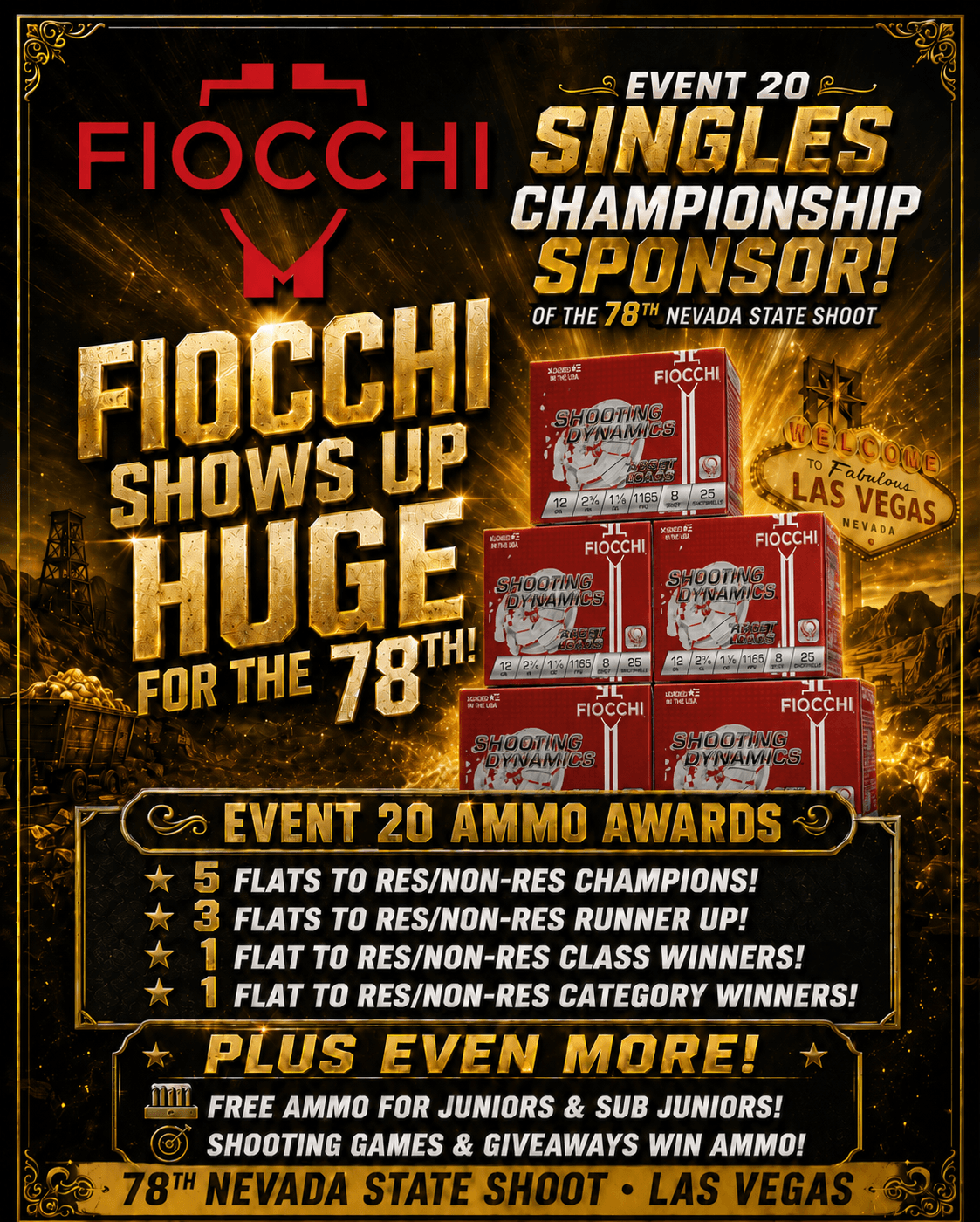Fiocchi — Event sponsor full-page ad