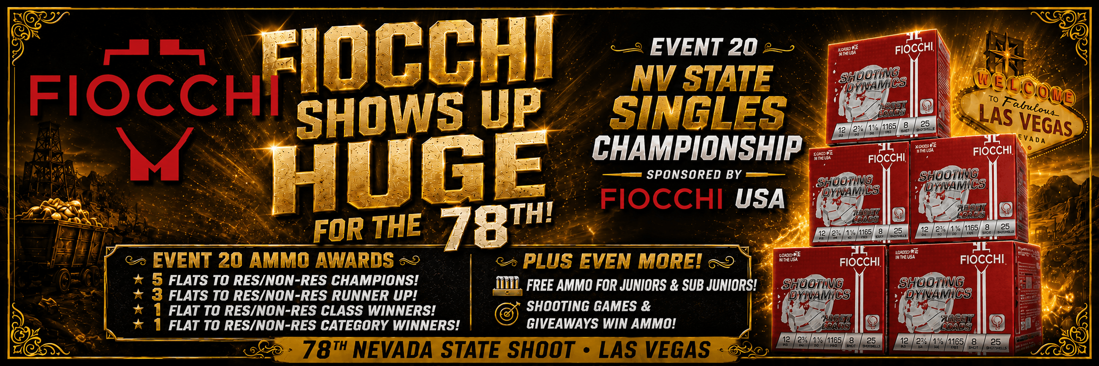 Fiocchi — Event sponsor banner
